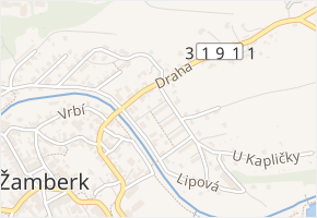 Jeselská v obci Žamberk - mapa ulice