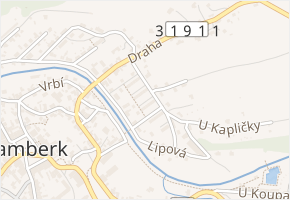 Krátká v obci Žamberk - mapa ulice