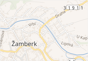Krčmářova v obci Žamberk - mapa ulice