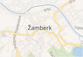 Na Drahách v obci Žamberk - mapa ulice