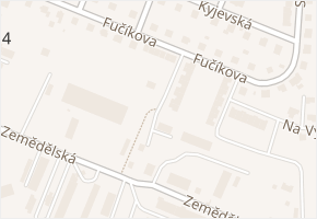 Pod Karlovicemi v obci Žamberk - mapa ulice