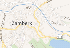 Pod Schody v obci Žamberk - mapa ulice