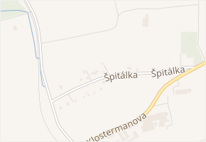 Špitálka v obci Žamberk - mapa ulice