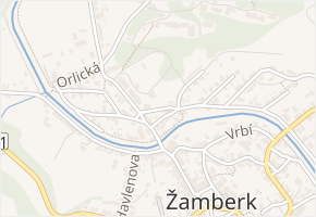 Terezy Svatové v obci Žamberk - mapa ulice