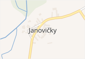 Janovičky v obci Zámrsk - mapa části obce