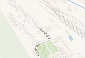 Havířská v obci Zastávka - mapa ulice