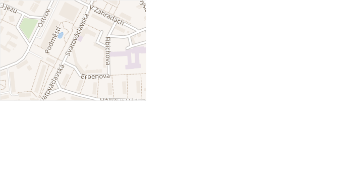 Havlíčkovo náměstí v obci Žatec - mapa ulice