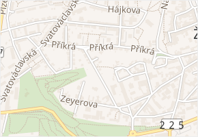 Pod Známkovnou v obci Žatec - mapa ulice