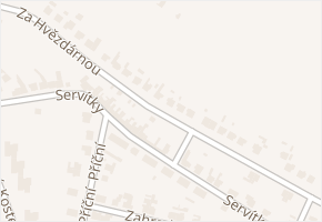 Za hvězdárnou v obci Ždánice - mapa ulice