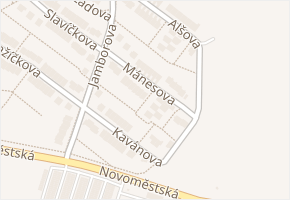Rabasova v obci Žďár nad Sázavou - mapa ulice