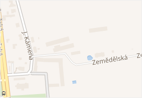 Zemědělská v obci Zdiby - mapa ulice