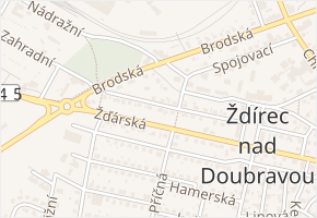 5. května v obci Ždírec nad Doubravou - mapa ulice