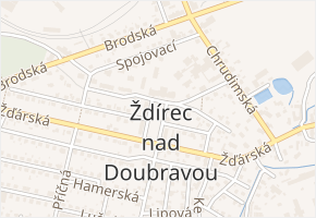 Chotěbořská v obci Ždírec nad Doubravou - mapa ulice