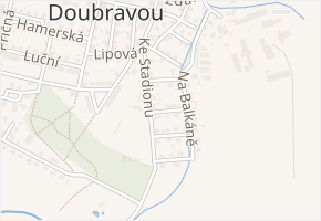 U hřiště v obci Ždírec nad Doubravou - mapa ulice
