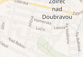 Ve Vilkách v obci Ždírec nad Doubravou - mapa ulice