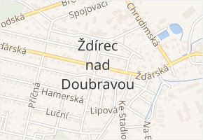 Žďárská v obci Ždírec nad Doubravou - mapa ulice