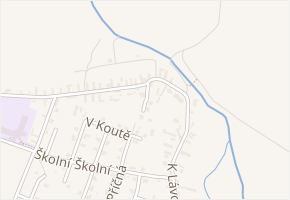 Krátká v obci Žehušice - mapa ulice