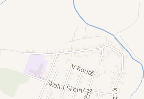 V Chaloupkách v obci Žehušice - mapa ulice