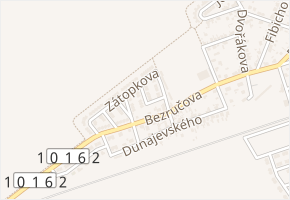 Voskovcova v obci Zeleneč - mapa ulice