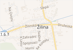 Žilinská v obci Žilina - mapa ulice
