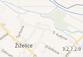 Havlíčkova v obci Žiželice - mapa ulice