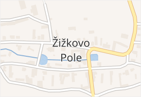 Žižkovo Pole v obci Žižkovo Pole - mapa části obce