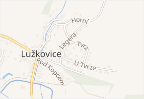 Dlužkova v obci Zlín - mapa ulice