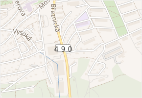 Nad Ovčírnou III v obci Zlín - mapa ulice