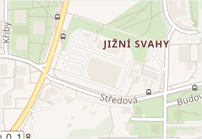 Okružní v obci Zlín - mapa ulice