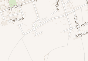 Svárovec v obci Zlín - mapa ulice