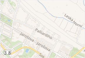 Dobrovského v obci Znojmo - mapa ulice