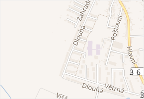 Ke Škole v obci Znojmo - mapa ulice