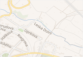 Leska Dolní v obci Znojmo - mapa ulice