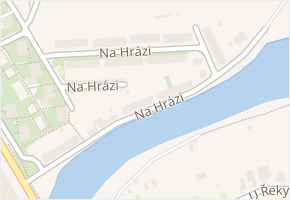 Na Hrázi v obci Znojmo - mapa ulice