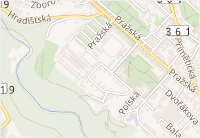 Na Návrší v obci Znojmo - mapa ulice