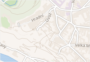 Staré Město v obci Znojmo - mapa ulice