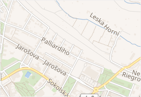 Tylova v obci Znojmo - mapa ulice