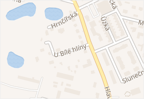 U Bílé hlíny v obci Znojmo - mapa ulice