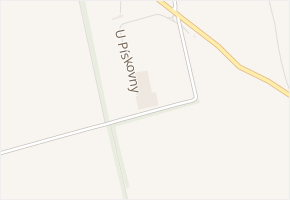 U Pískovny v obci Znojmo - mapa ulice