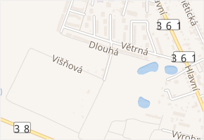 Višňová v obci Znojmo - mapa ulice