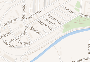 Krátká v obci Zruč nad Sázavou - mapa ulice