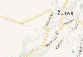 Krátká v obci Žulová - mapa ulice