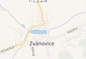 Okružní v obci Zvánovice - mapa ulice