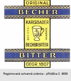 ORIGINAL BECHER BITTER 1807