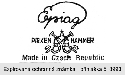EPIAG PIRKEN HAMMER Made in Czech Republic