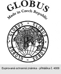 GLOBUS Made in Czech Republic