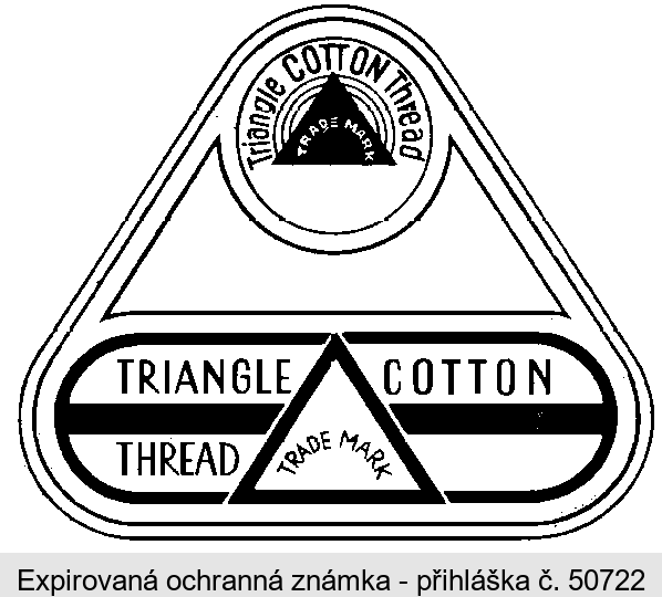 TRIANGLE COTTON THREAD