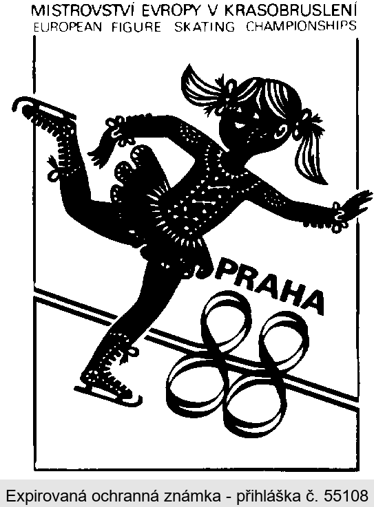 PRAHA 88 Mistrovství Evropy v krasobruslení