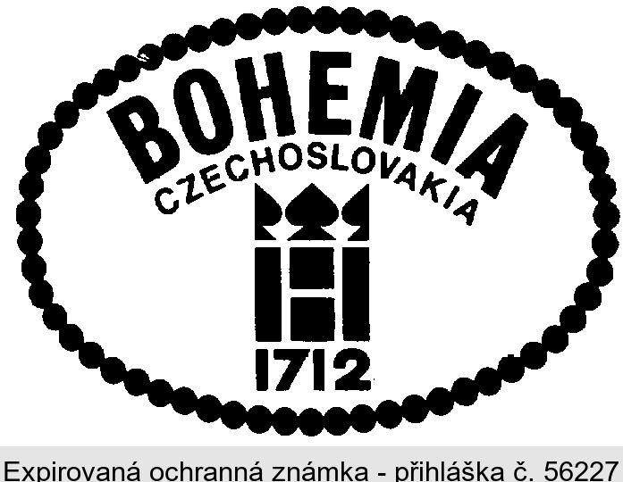BOHEMIA CZECHOSLOVAKIA 1712