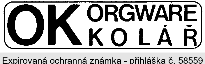OK ORGWARE KOLÁŘ